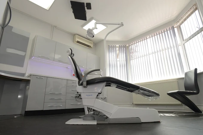 Modern dental clinic interior at Confidential Clinic in Morden